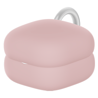 Kutijica za punjenje slušalica LinkBuds Fit s ružičastom futrolom za kutijicu.