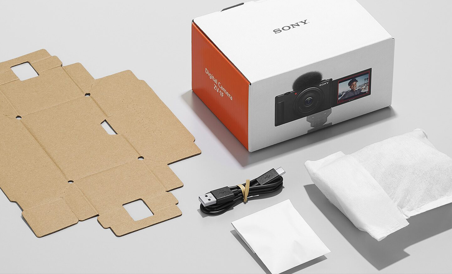 Slika ambalaže fotoaparata ZV-1F