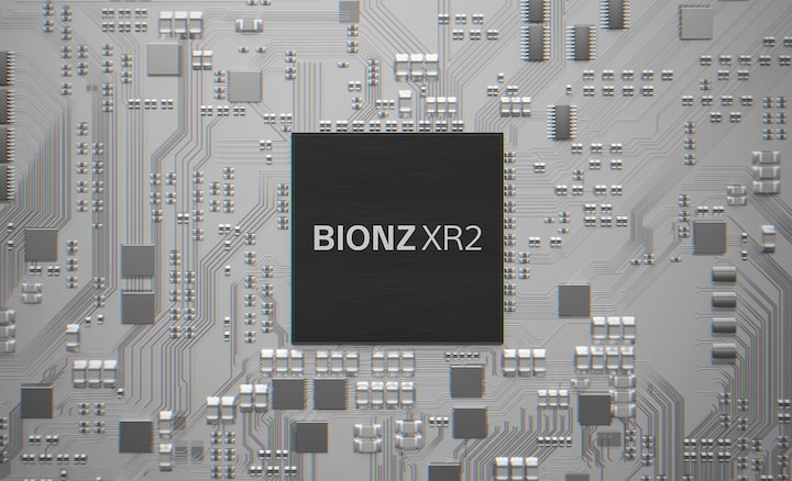 Ilustracija procesora slike BIONIZ XR2